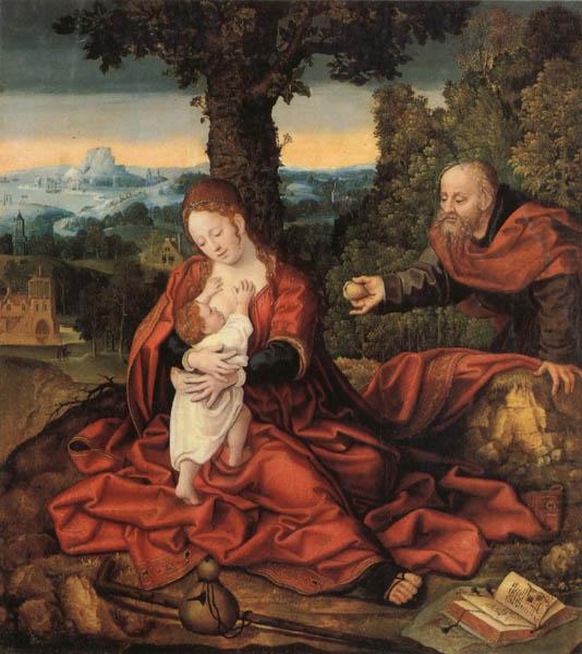 Rest on the Flight into Egypt, Barend van Orley